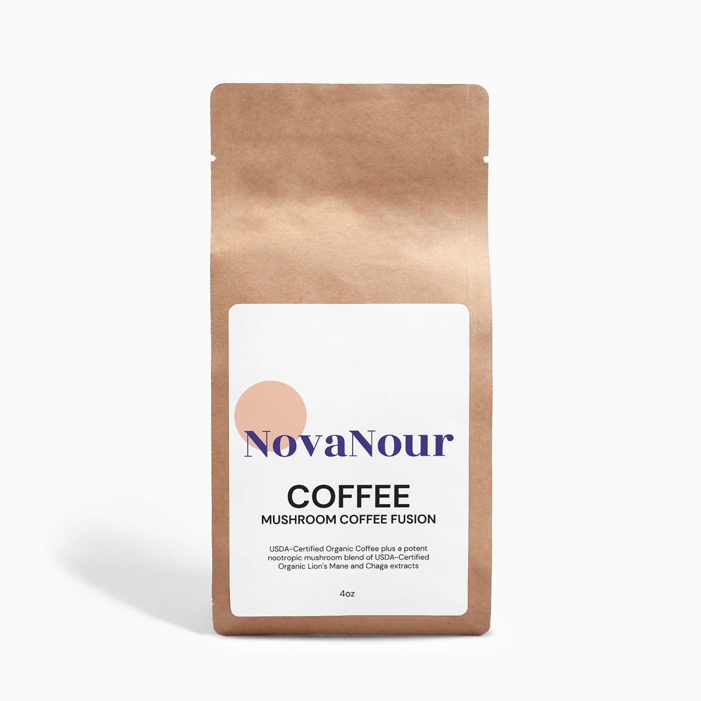 Mushroom Coffee Fusion - Lion’s Mane & Chaga 4oz