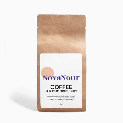 Mushroom Coffee Fusion - Lion’s Mane & Chaga 4oz