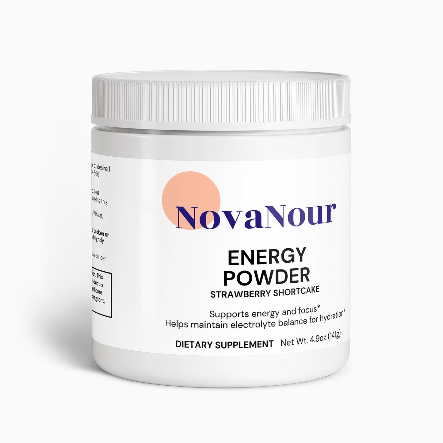 Energy Powder (Strawberry Shortcake)