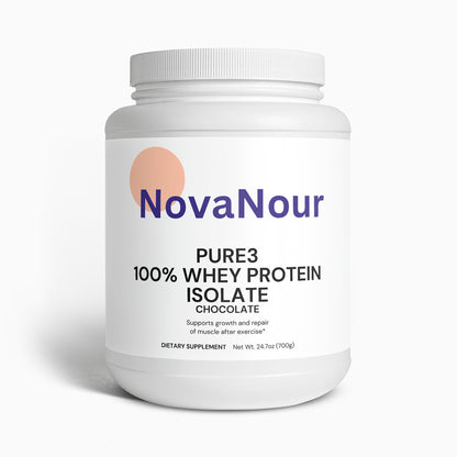 Pure3 100% Whey Protein Isolate (Chocolate)